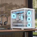 Immagine prodotto AeroCool P500C-G-WT-v1 (Mini-ITX, mATX, ATX)