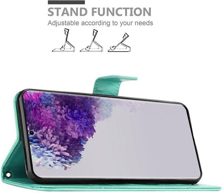 Actual product image Cadorabo Flower Book Cover (Samsung Galaxy S20 Ultra)