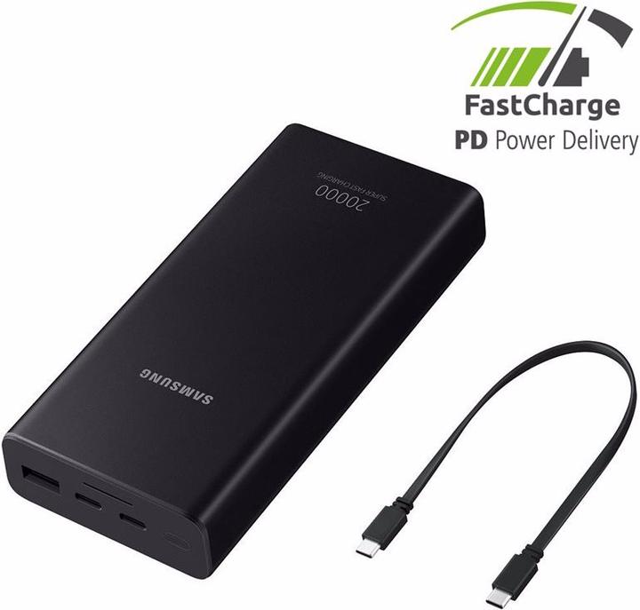 Actual product image Samsung EB-P5300XJ (20000 mAh, 25 W, 74 Wh)