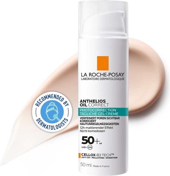 Immagine prodotto La Roche Posay Anthelios Oil Correct Crème spf50+ 50ml (Crema solare viso, SPF 50+, 50 ml, 94 g)