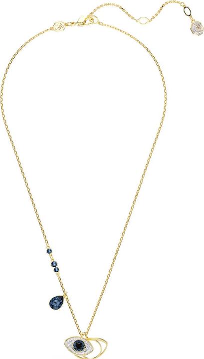 Produktbild Swarovski Symbolica Halskette Böser Blick Blau Gold (Swarovski Metall)