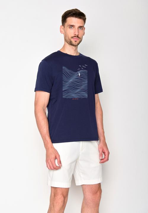 Produktbild Greenbomb Nature Sea Vibes Fusion T-Shirt (XL)