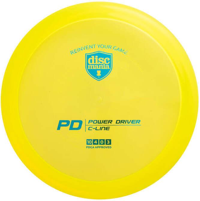Discmania Discgolf Distance Driver C-LINE PD Yellow 10/4/0/3