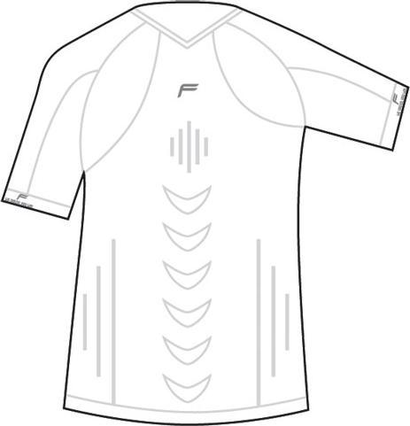 Actual product image Fuse Men's T-shirt stay Megalight 140 T-shirt / xxl white (140)