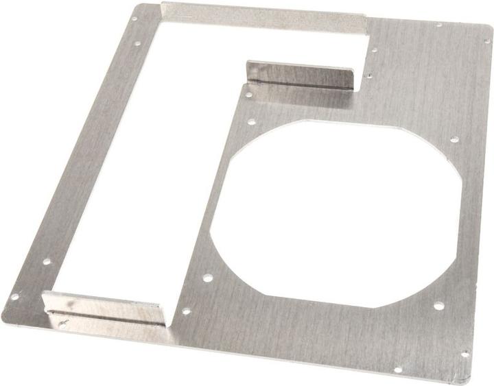 DimasTech Pannello posteriore PCI Mini-ITX 2 slot - Alluminio, S0026RW