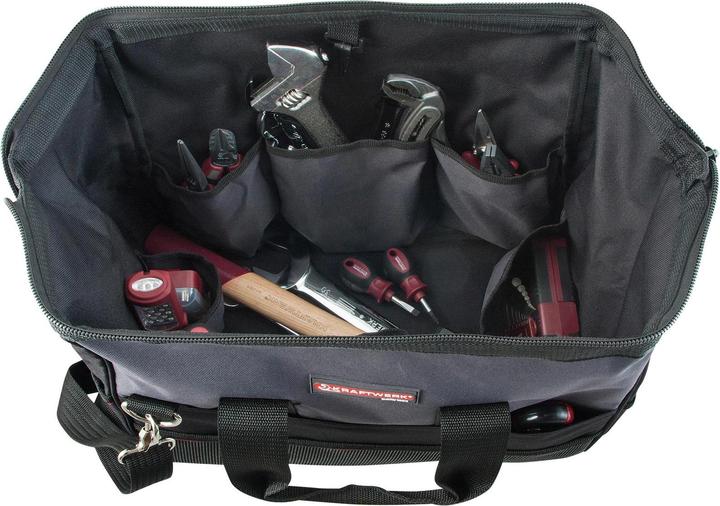 Actual product image Kraftwerk 16" Gatemouth tool bag (1 pieces)