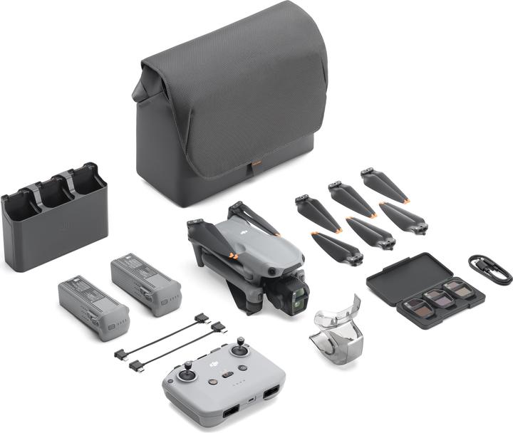 Actual product image DJI Air 3s Fly More Combo RC-N3 (45 min, 724 g, 50 Mpx)