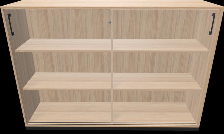 Actual product image Narbutas Choice sliding door cabinet (160 x 40 x 111.5 cm)