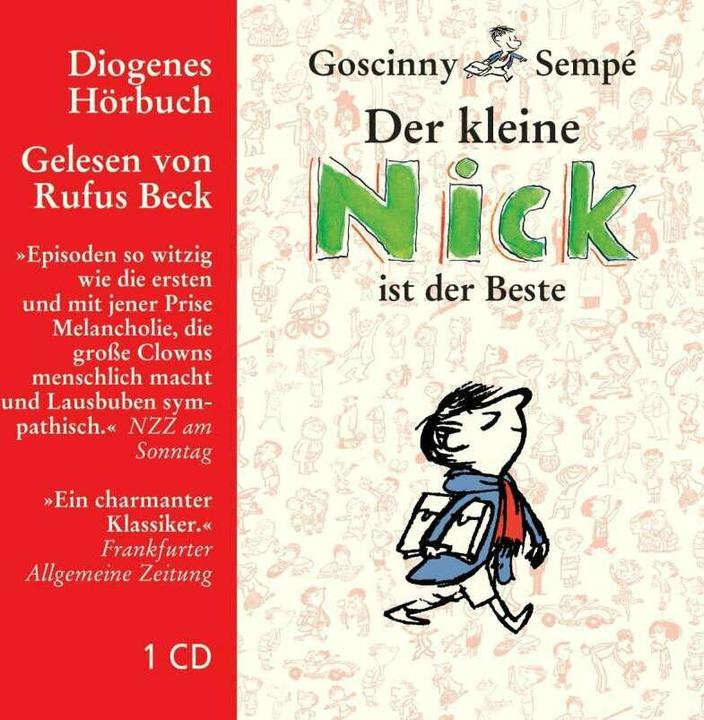 Produktbild Der kleine Nick ist der Beste (Hans Georg Lenzen, Rufus Beck, Rene Goscinny, Jean-Jacques Sempé, Deutsch)