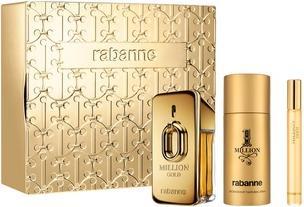 Immagine prodotto Paco Rabanne 1 Million Gold Parfum 50ml, Deodorant Spray 150ml e Travel Spray 10ml Set (Set profumo)