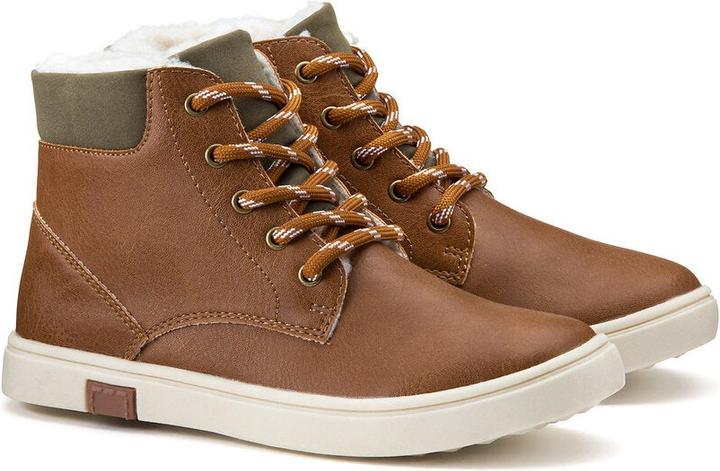Actual product image La Redoute Collections Lined ankle boots with zipper (31)