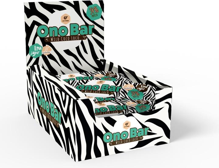 Actual product image Go Fitness ONO Bar Box (Coconut, 12 pcs., 480 g)