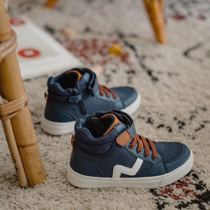 Actual product image La Redoute Collections High Sneakers with Zipper (26)
