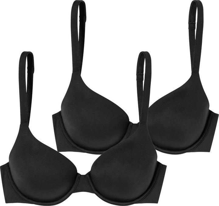 Produktbild Schiesser Bügel-BH BH mit Schale - Unique Micro (95 C, 2er Pack)