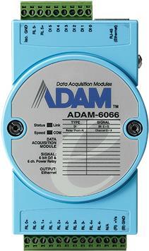 Produktbild Advantech ADAM-6066, Releay Modbus TCP Modul, 6x I/O Ports