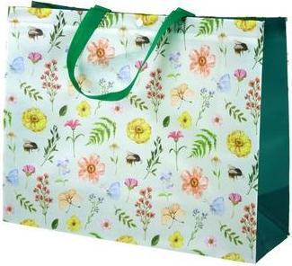 Produktbild Lean Toys Blumen-Geschenktüte, grün, 44,5x35,5x15cm (Geschenktüte, 1 x)