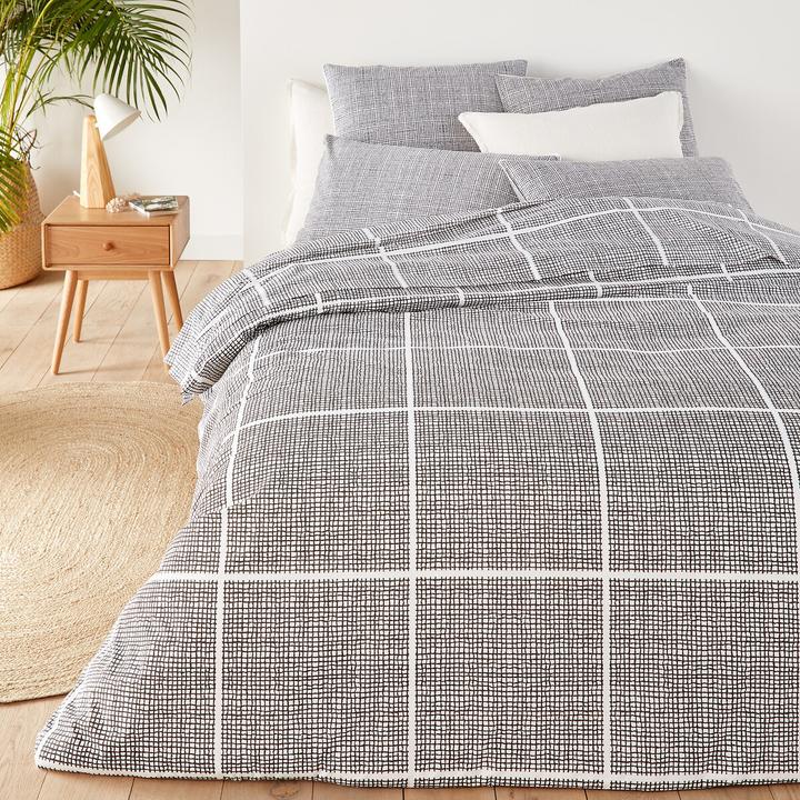 Actual product image La Redoute Interieurs Etamine Carreau (Duvet cover, 240 x 290 cm)