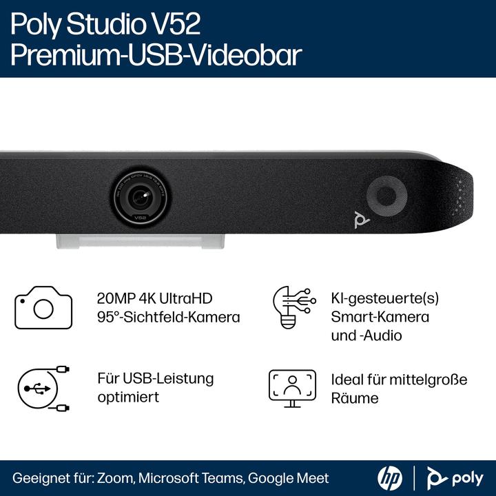 Immagine prodotto HP Studio V52 USB Video Bar
