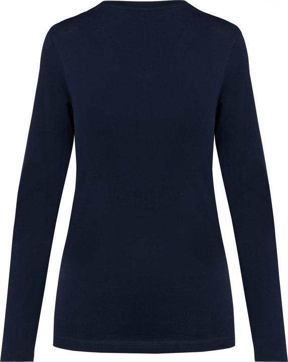 Image du produit Kariban T-shirt manches longues suprima col V femme (XXL)