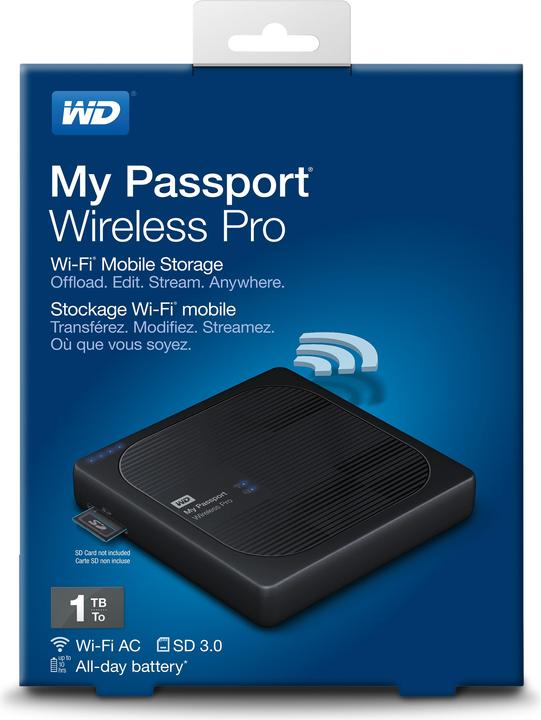Image du produit WD Mon passeport sans fil Pro (1 To)