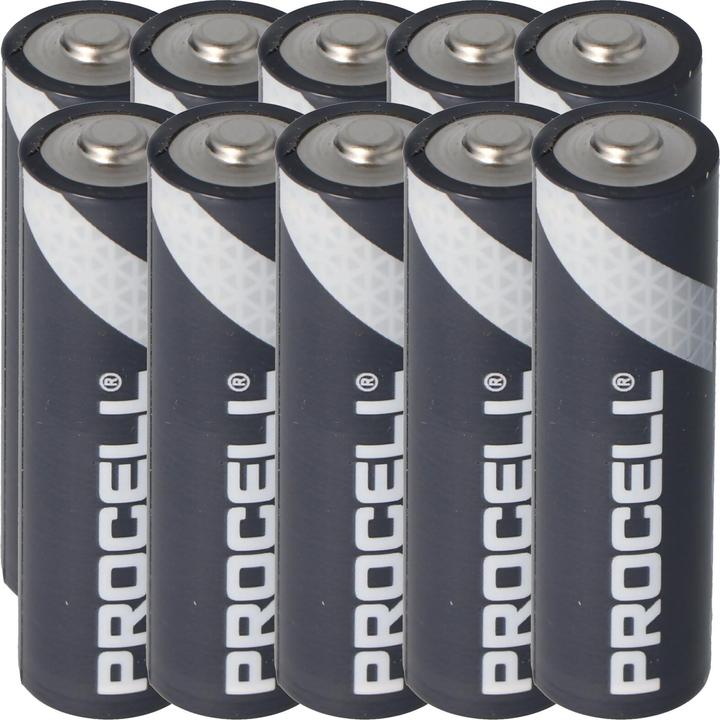 Produktbild Duracell Batterie Procell AA Mignon, LR6 im Karton 10 Stück (10 Stk., AA)