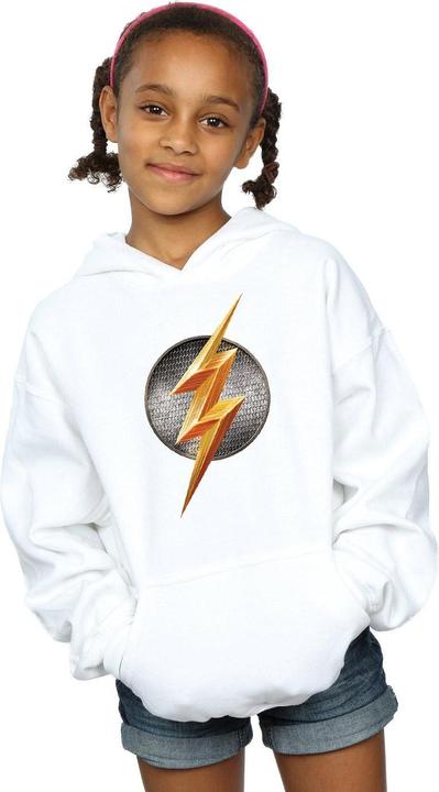 Image du produit - Sweat à capuche JUSTICE LEAGUE MOVIE FLASH EMBLEM - Fille (152, 158)