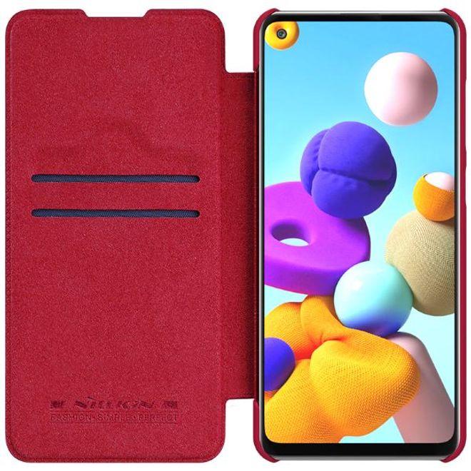 Actual product image Nillkin Qin Series (Samsung Galaxy A21s)