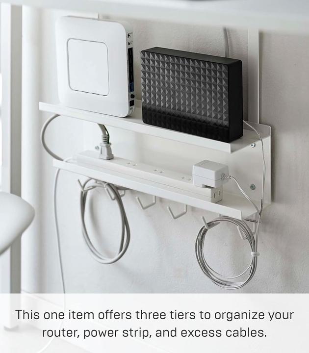 Immagine prodotto Yamazaki Organizzatore di cavi e router