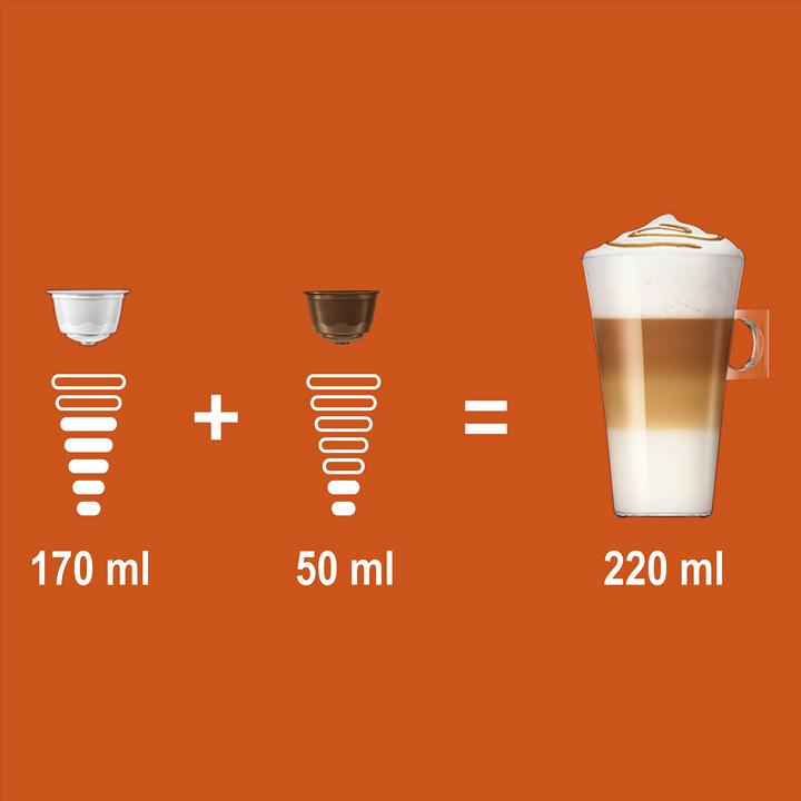 Image du produit Nescafé Dolce Gusto Latte Macchiato Caramel (16 x Port.)