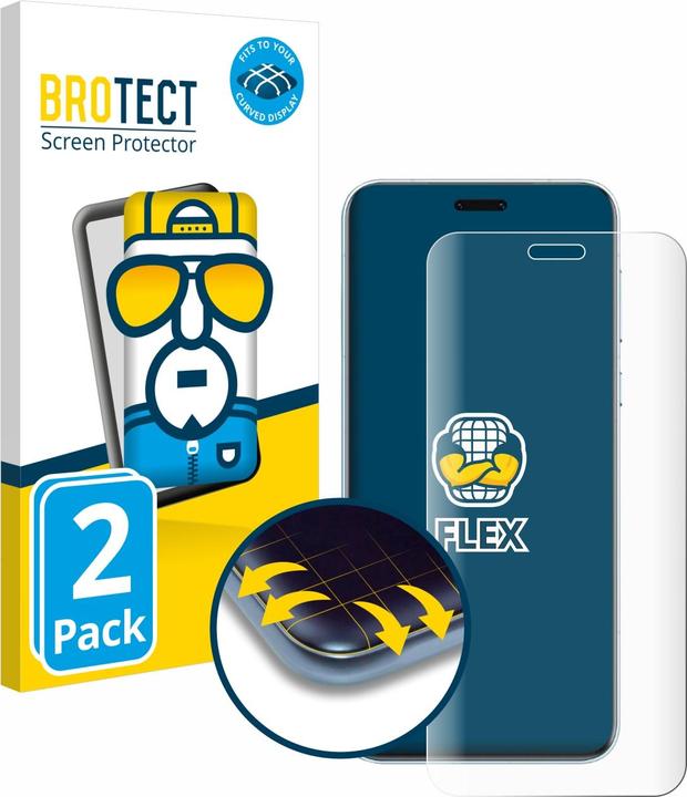 Actual product image BROTECT Full-Screen Protector (2 Piece, ZTE Nubia Red Magic 7 Pro)