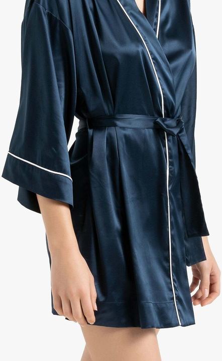 Produktbild La Redoute Collections Satin-Kimono mit 3/4-Ärmeln (42)