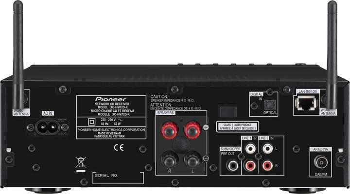 Pioneer X-Hm72d (WLAN, 2x 50 W)