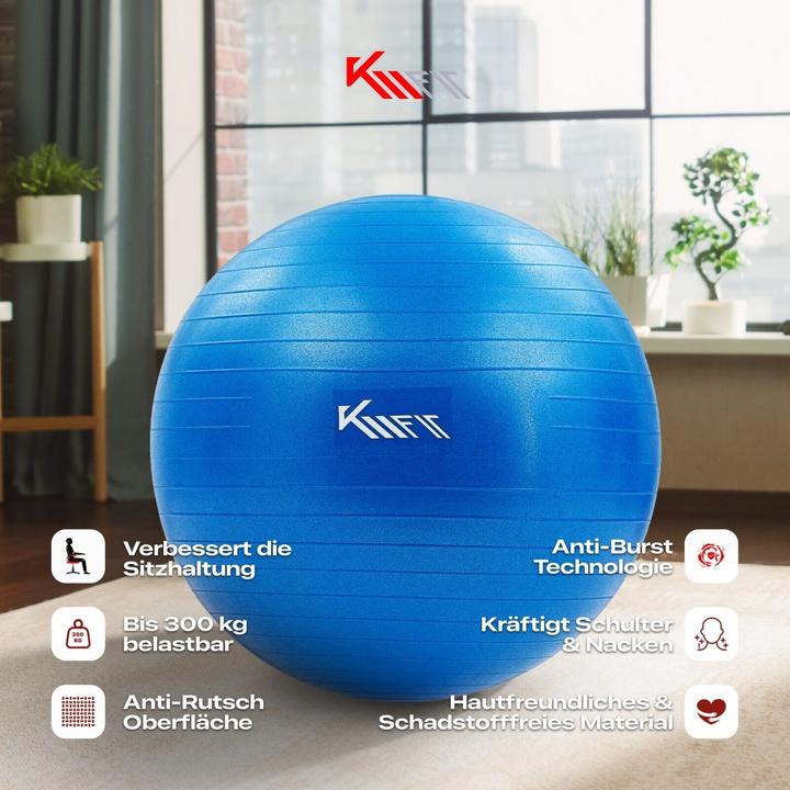Actual product image Km-Fit Exercise ball (75 cm)