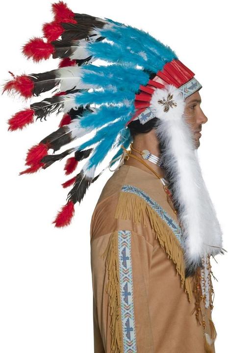 Image du produit Smiffys Parure de plumes de chef indien