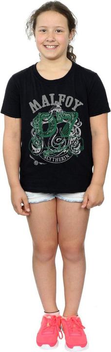 Actual product image Girls Seeker Draco Malfoy Cotton T-Shirt (140, 146)