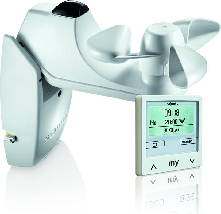 Productafbeelding somfy 1818317 Soliris Smoove Uno Pure White Kit w.W/S Sensor o.Frame