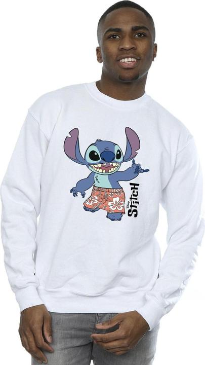 Actual product image Disney Mens Lilo & Stitch Bermuda Shorts Sweatshirt (XXL)