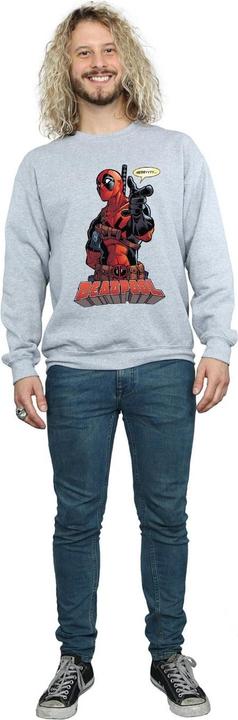 Immagine prodotto Deadpool Hey You Felpa Uomo (XXL)
