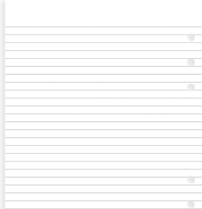 Produktbild Filofax Filof.A5 Notizblock Lin.Weiss (A5, Kein Einband)