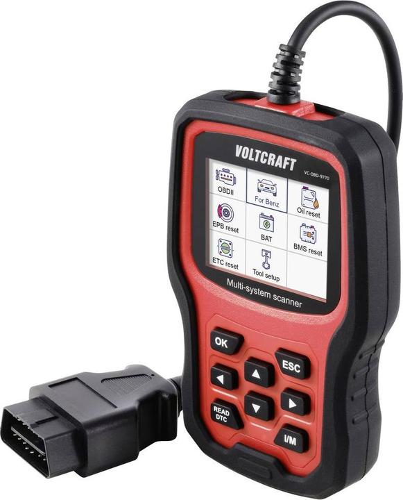 Actual product image Voltcraft VC-OBD-9770 OBD II diagnostic tool VC-14616095