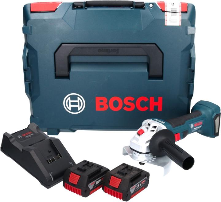 Actual product image Bosch Professional Bosch GWS 18V-7 Professional cordless angle grinder 18 V 125 mm 22.23 mm brushless + 2x (125 mm)