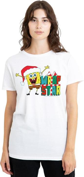 Image du produit Spongebob Squarepants - T-shirt WRAP STAR AT CHRISTMAS - Adulte (S)