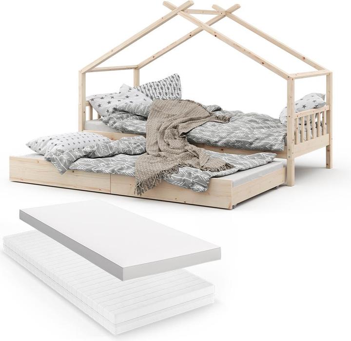Produktbild VitaliSpa Hausbett Design (90 x 200 cm)