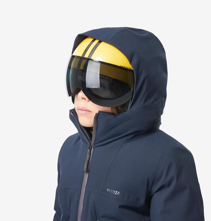 Image du produit Wedze Veste de ski enfants matelassée chaude et imperméable - 500 bleu (152)