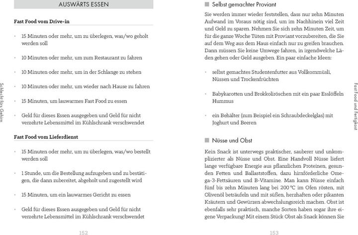 Actual product image Ernährung für mentale Gesundheit – kompakt (German, Amanda Foote, Max Limper, 2023)