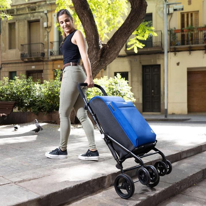 Actual product image Carlett Shopping trolley with 4 wheels Urban duo in black