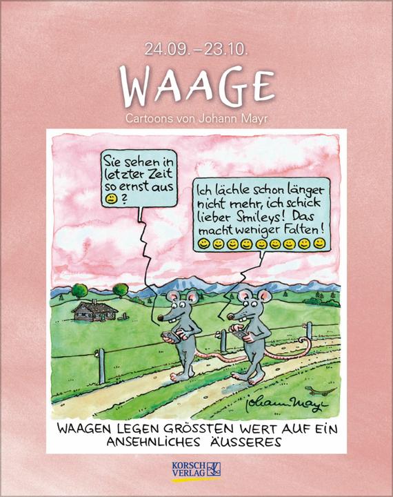 Produktbild Waage 2026 (19 x 24 cm, Deutsch)
