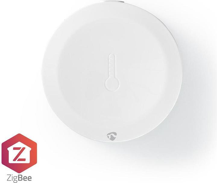 Immagine prodotto Nedis Smart Klimasensor ZBSC10WT | Zigbee 3.0 | Batteriebetrieben | Android™ / IOS | Weiss