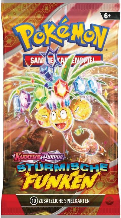 Produktbild Pokémon Stormy Sparks Booster Pack (Deutsch, Booster Pack)