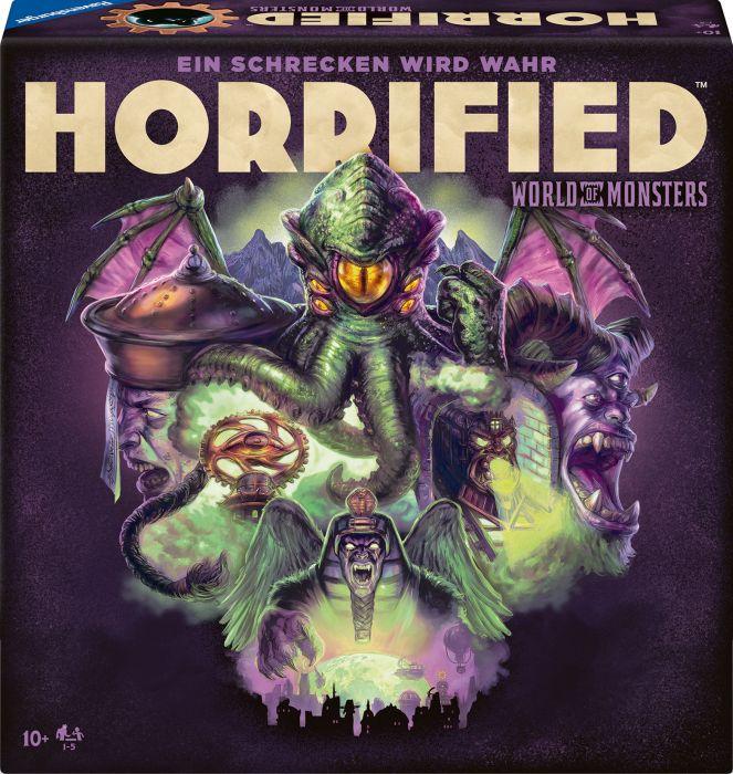 Image du produit Ravensburger 22892 - Horrified : World of Monsters - Jeu de plateau coopératif et immersif pour tous (Allemand)